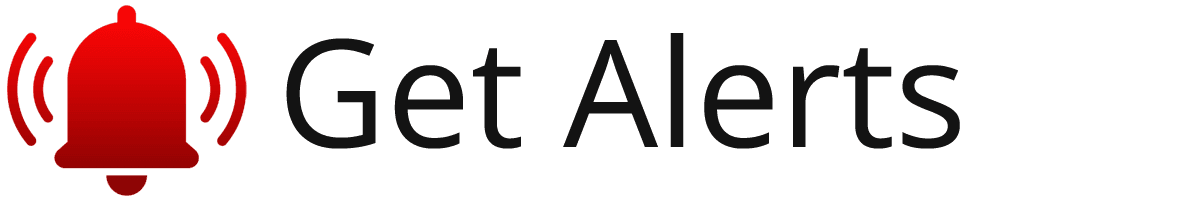 Get Alerts from our "Notify Me" system