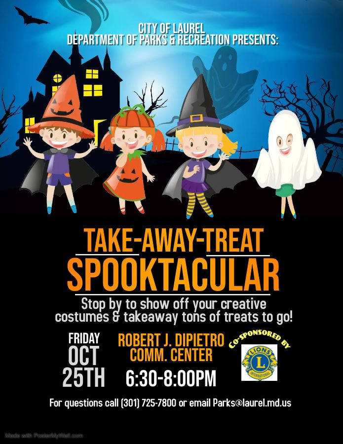 A flyer for our Spooktacular 2024 event