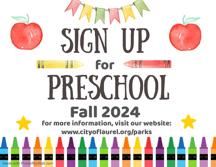 flyer for our preschool program