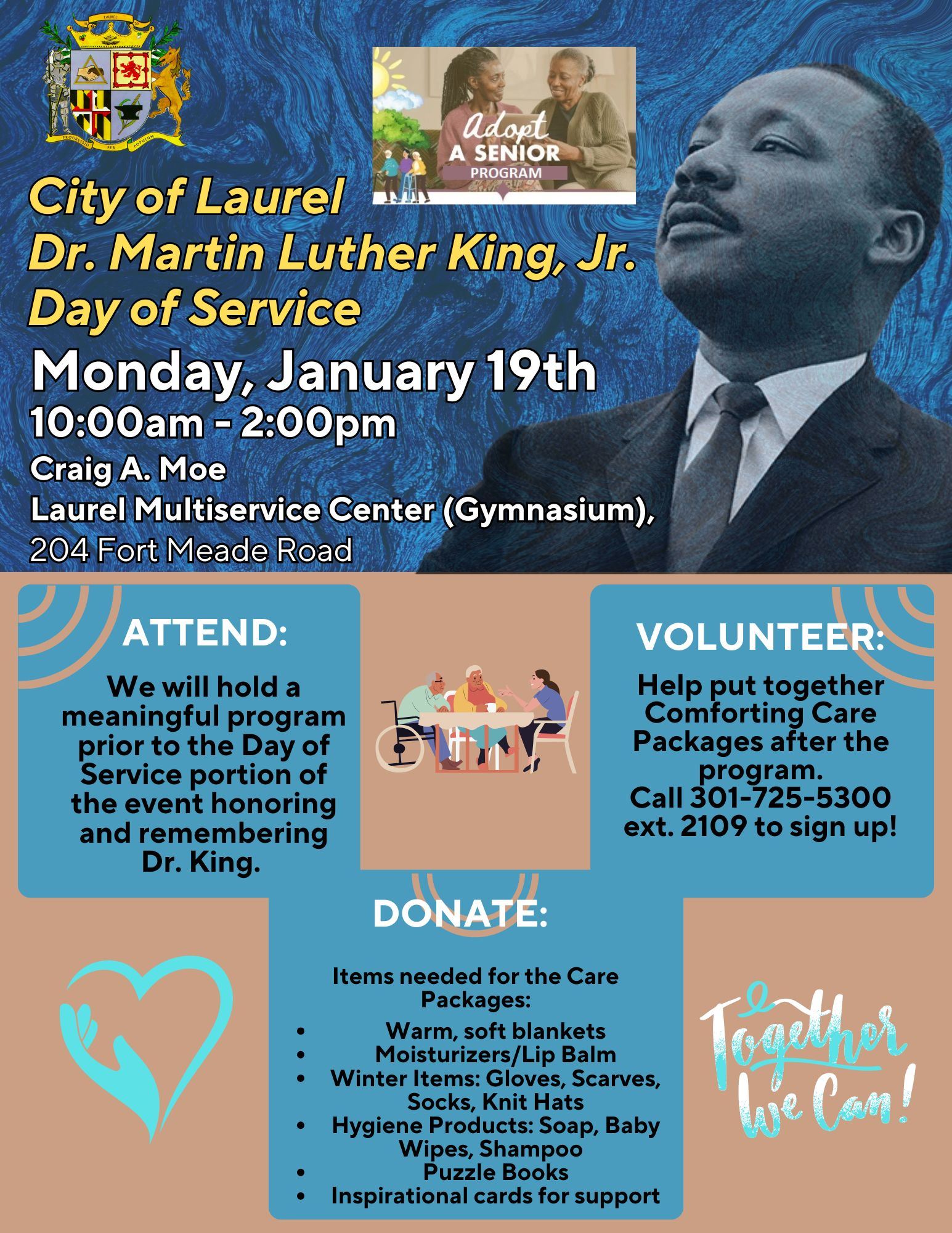 Dr. King Day of Service Flyer