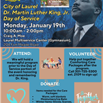 Dr. King Day of Service Flyer