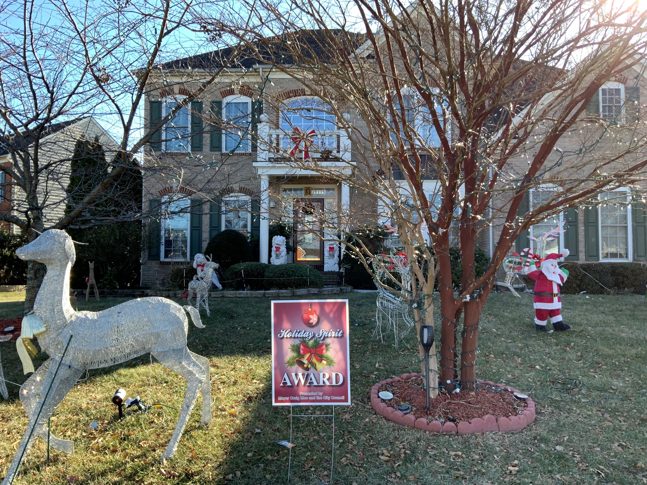 Holiday Decorations Winner - 7726 Cypress Street
