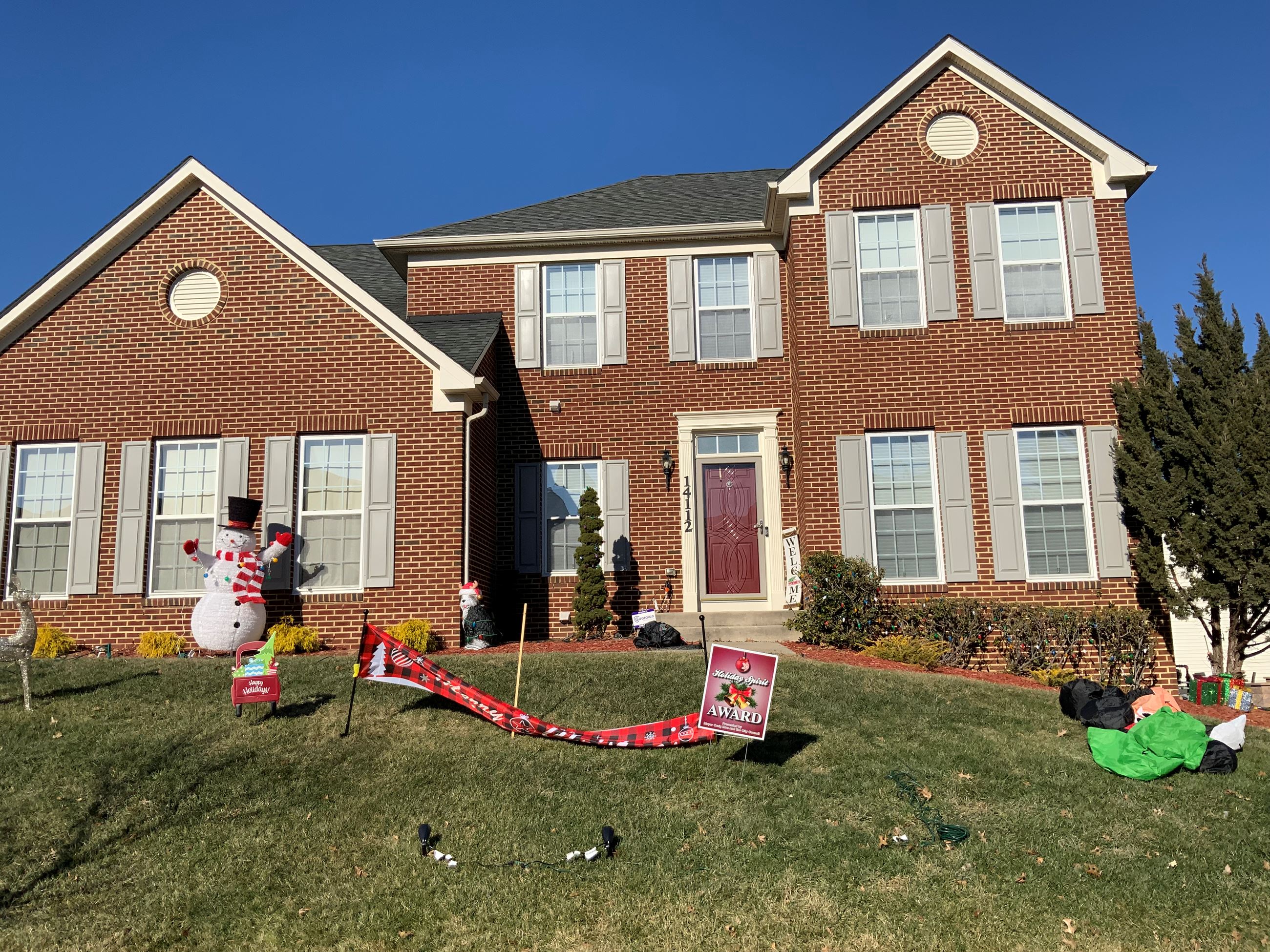 Holiday Decorations Winner - 14112 Westmeath Drive