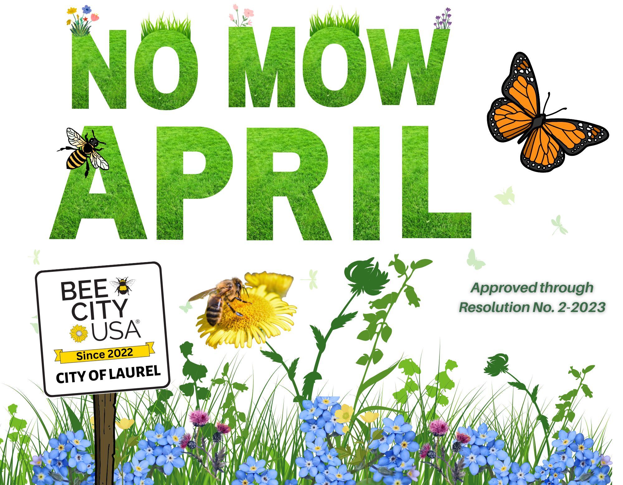 No Mow April