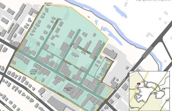 Arts and Entertainment District Map