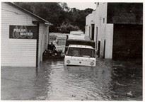 Record Flooding on Main Street, Tropical Storm Agnes, 1972