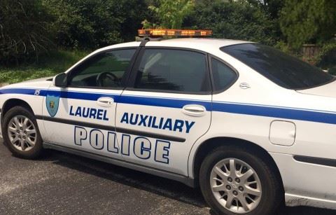 Laurel Auxiliary Police Car
