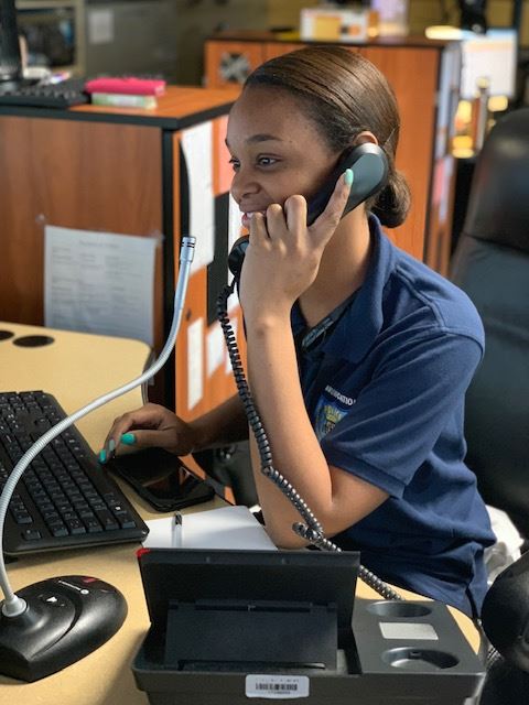 Person Talking on a Phone